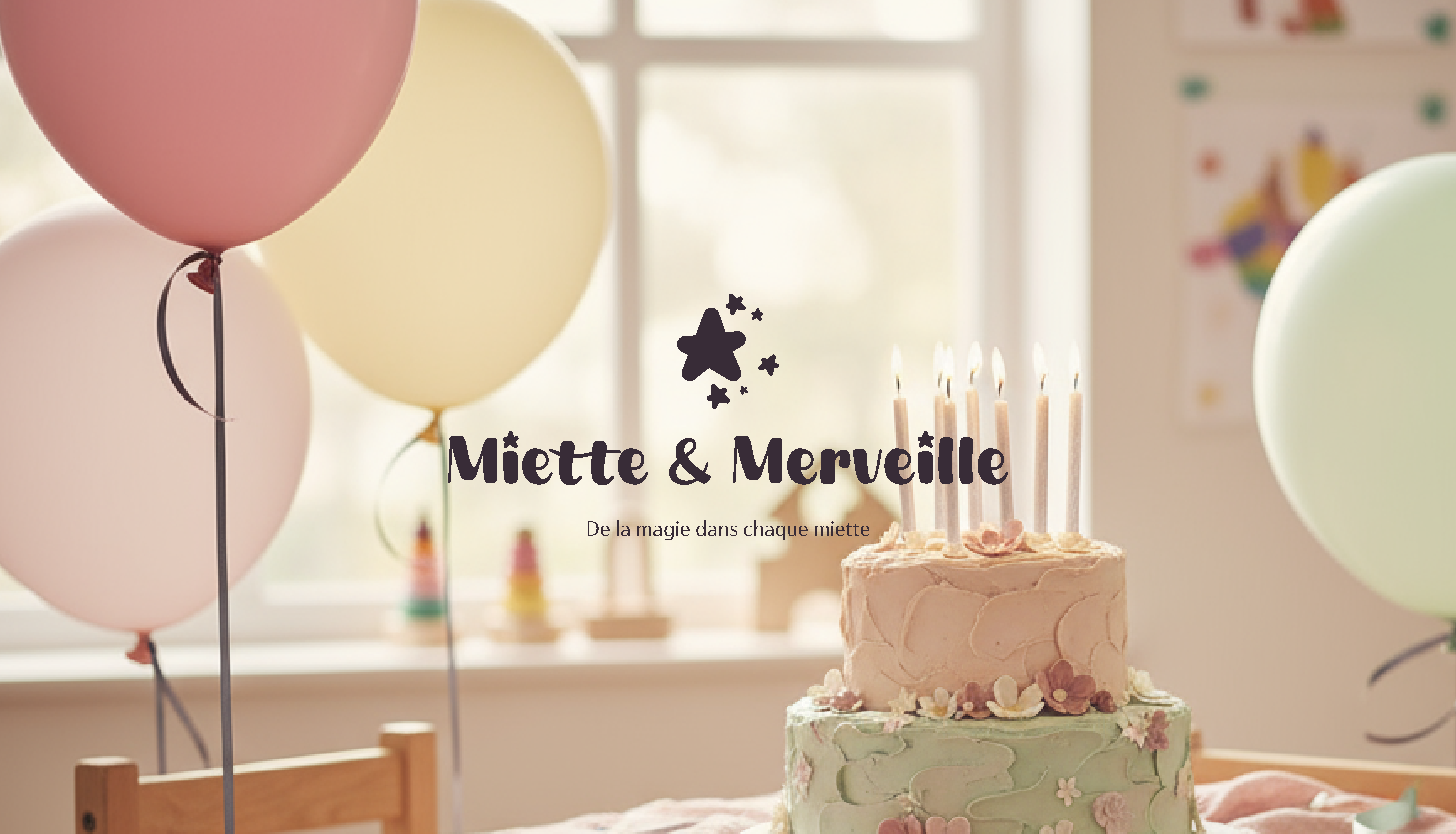 Logo principal Miette et Merveille